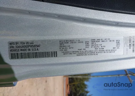 2023 Jeep Wrangler 4-Door Sport Altitude 4X4 from USA, damaged, VIN 1C4HJXDG0PW582947